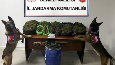 Denizli’de 1 ayda 22,7 kilogram esrar ele geçirildi