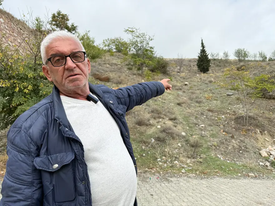 Tokat'ta yolu olmayan mezarlığa dürbünle ziyaret 2