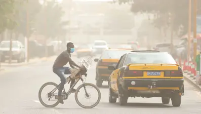 Dakar toz bulutlarına teslim oldu