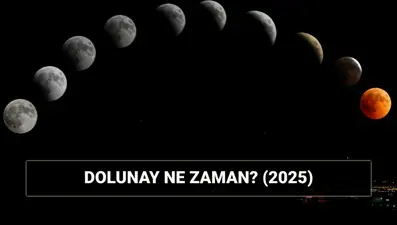 Dolunay ne zaman? 2025 Dolunay takvimi: Dolunay nasıl oluşur?