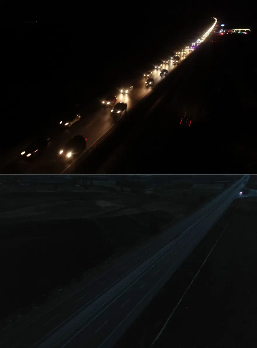 Bayram tatillerinde uzun araç kuyruklarının oluştuğu kara yolları boş kaldı 21