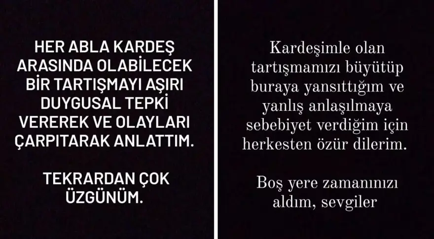 "ÇOK ÜZGÜNÜM" 3 "ÇOK ÜZGÜNÜM" 3