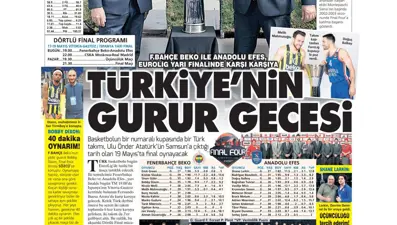 Günün spor manşetleri (17 Mayıs 2019)