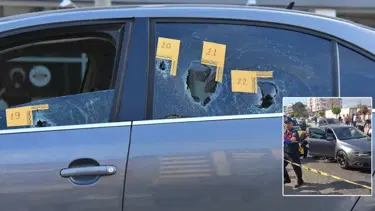 İzmir'de otomobile silahlı saldırı: 3 ölü, 3 ağır yaralı