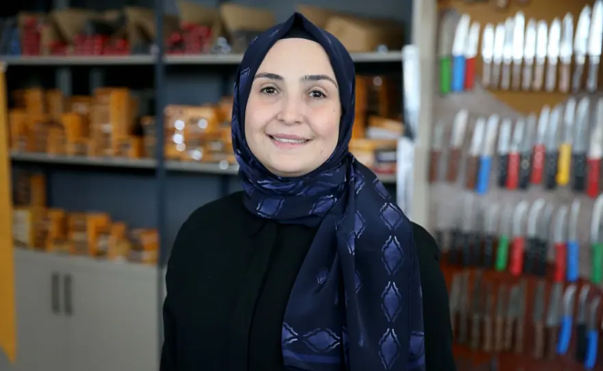 Eşinin ata mesleğiydi, hibeyle üretmeye başladı: Girişimci kadın şimdi 24 ülkeye satıyor 5