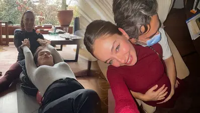 Doğumuna sayılı günler kaldı: Neslihan Atagül’den yeni pozlar