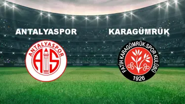 Antalyaspor - Karagümrük Maçı Ne Zaman? Antalyaspor - Karagümrük Maçı Hangi Kanalda Canlı Yayınlanacak?