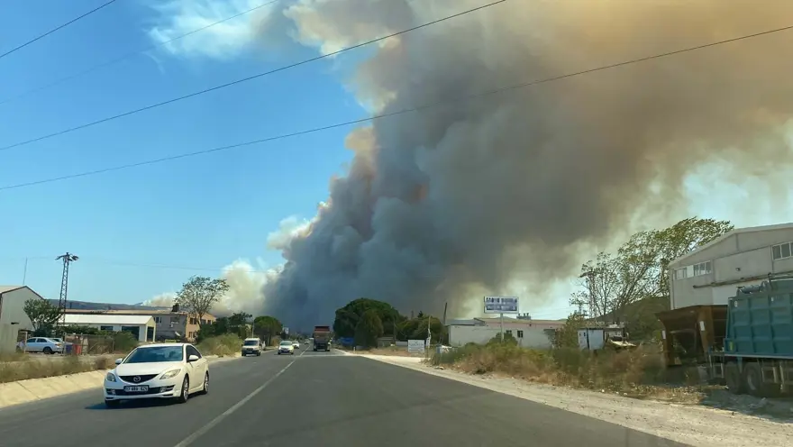 Çanakkale'de orman yangını kontrol altında 68