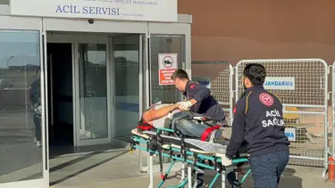 Yüksekten düşen 2 işçi yaralandı