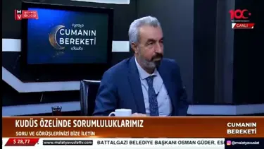 Malatya'daki depreme canlı yayınında yakalandılar