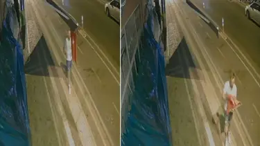 Dükkanda asılı bayrağı çıkaran turist gözaltına alındı