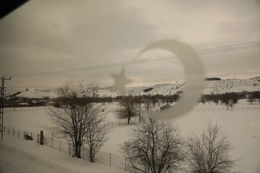 Doğu'nun kış güzelliğini Vangölü Ekspresi ile izliyorlar 10