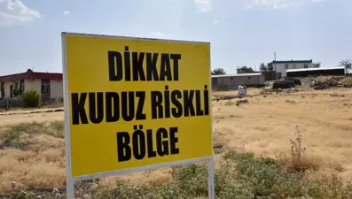 Şanlıurfa'da mahalleye kuduz karantinası