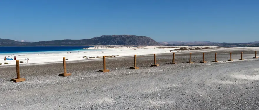 Salda Gölü'nün 'Beyaz Adalar'ı son ziyaretçilerini ağırladı 19