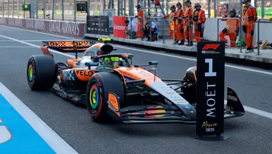 Meksika'da "pole" Lando Norris'in