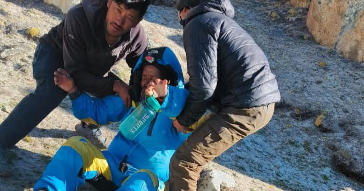 Everest'te mucize kurtuluş. Altı gündür kayıptı, sürünerek kampa ulaştı