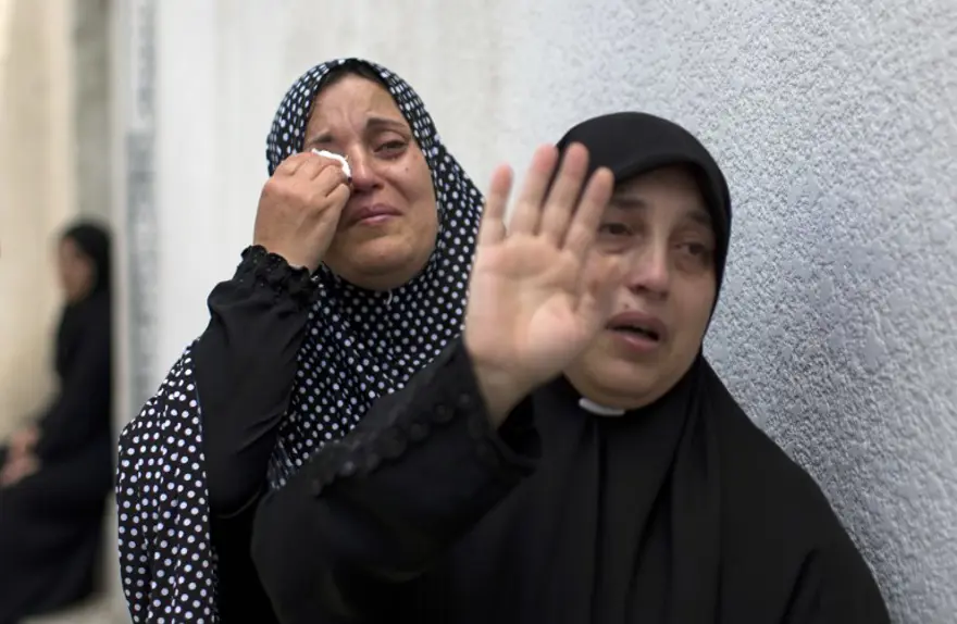 Gazze'de acı ve gözyaşı hakim 2