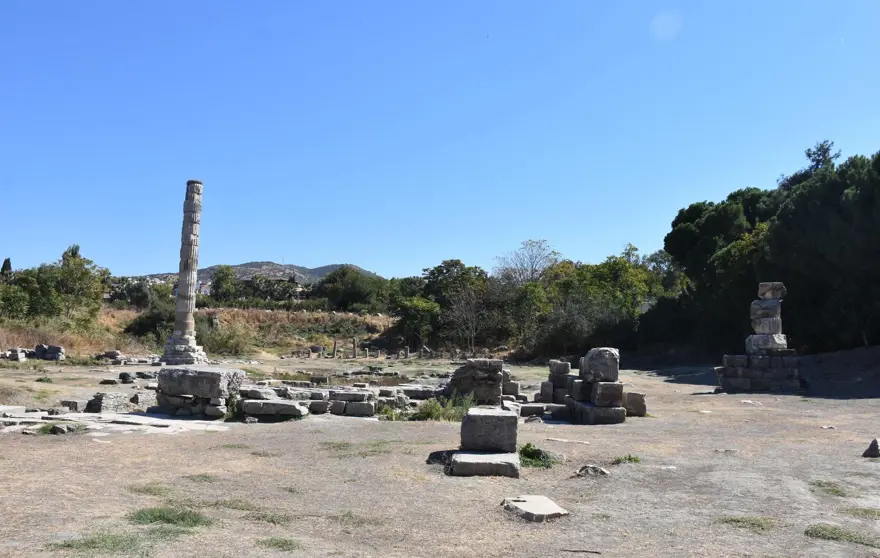 İzmir'deki dünya harikası Artemis Tapınağı tarihi dokusuna kavuşuyor İzmir'deki dünya harikası Artemis Tapınağı tarihi dokusuna kavuşuyor