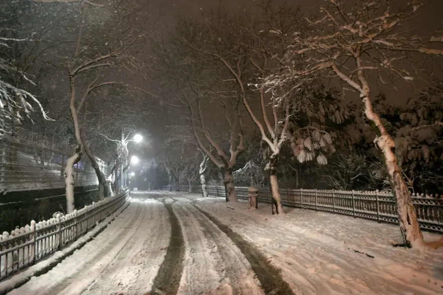 İstanbul'da kar 25