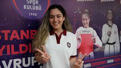 Milli tekvandocu Sude Yaren Uzunçavdar: En az üç olimpiyat göreceğimi düşünüyorum