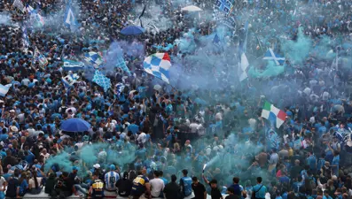 İtalya Ligi'nde şampiyon Napoli