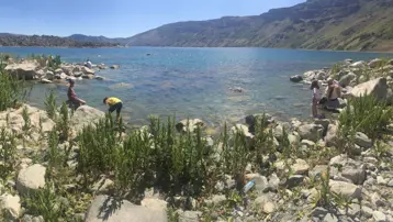 Nemrut Krater Gölü'nde mangal yakan 2 kişiye 5 bin 906 TL idari para cezası