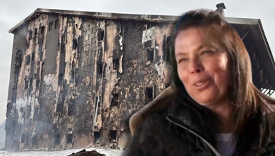 Otel yangınından üçüncü acı haber: Eşi ve oğlunun yanına defnedildi