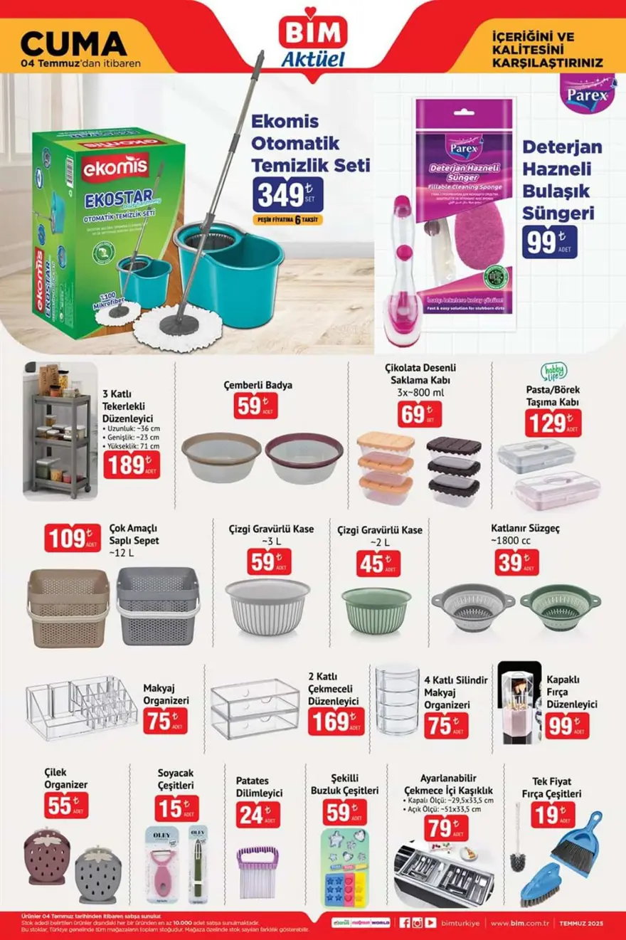 BİM Aktüel 1-2-4 Temmuz Kataloğu 2025: Dikey süpürge, saç kurutma makinesi, televizyon, aksiyon kamerası satışa çıkıyor 7