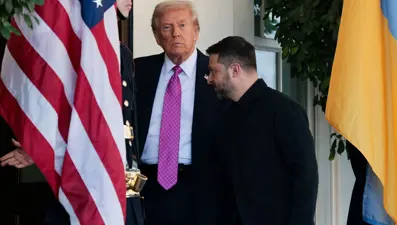 Trump, Zelenski'yi ağırladı: "Orta doğu tamam sıra Kiev'de"
