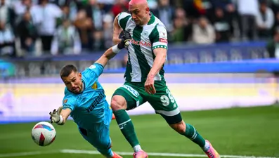 Konyaspor evinde 3 puanı tek golle aldı