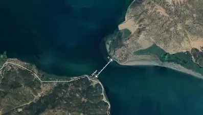 Eğirdir Gölü’nün bölünmesine1,2 kilometre kaldı
