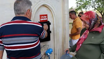 Keşan’da su sıkıntısı | İlçedeki çeşmeler ücretli oldu