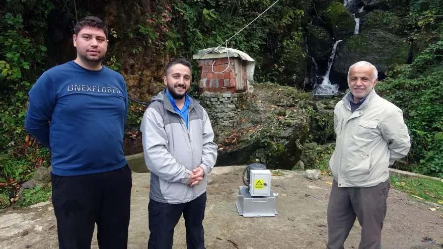 Köyde faturasız elektrik dönemi: Sudan kendi elektriklerini ürettiler 1