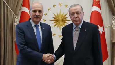 Cumhurbaşkanı Erdoğan, Numan Kurtulmuş&#x27;u kabul etti