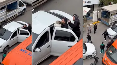 İstanbul trafiğinde olay: Israrla takip etti, bir kadını saçlarından sürükleyip saldırdı