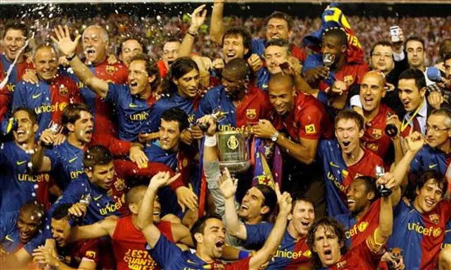 Barcelona: 4 - Athletic Bilbao: 1 15 Barcelona: 4 - Athletic Bilbao: 1 15