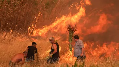 Yangın bölgelerinde hava durumu: Kuvvetli fırtına geliyor