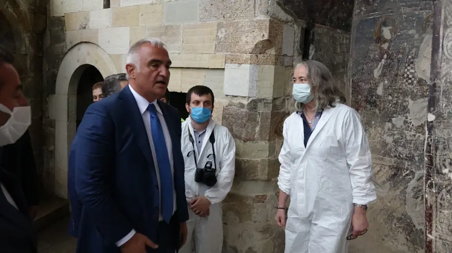 Sümela Manastırı 5 yıl sonra ziyarete açıldı 13 Sümela Manastırı 5 yıl sonra ziyarete açıldı 13
