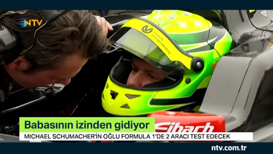 Mick Schumacher babasının izinden gidiyor
