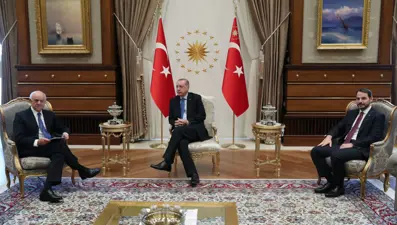 Cumhurbaşkanı Erdoğan, BBVA Yönetim Kurulu Başkanı'nı kabul etti