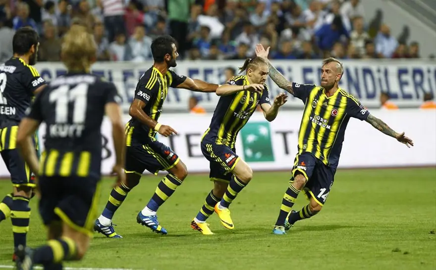 Fenerbahçe uzatmalarda güldü 37 Fenerbahçe uzatmalarda güldü 37