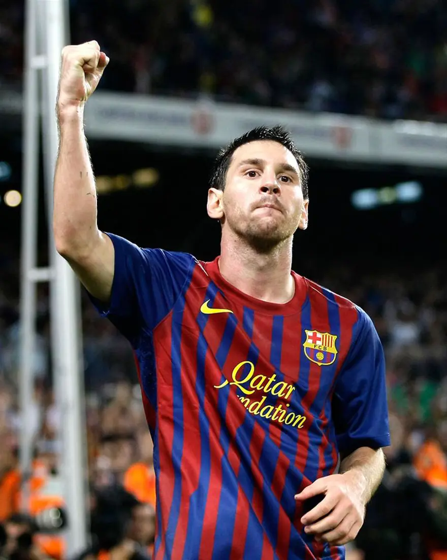 Barcelona Lionel Messi ile coştu 15 Barcelona Lionel Messi ile coştu 15