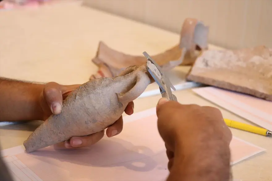 Tatarlı Höyük'te Orta Demir Çağ'a ait depolama alanı bulundu 1 Tatarlı Höyük'te Orta Demir Çağ'a ait depolama alanı bulundu 1