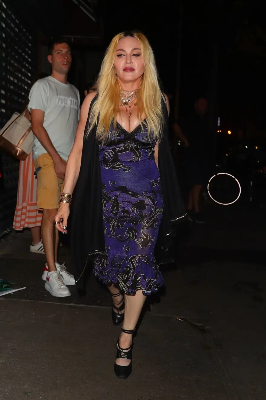 Rihanna, Madonna ve Justin Bieber yemekte buluştu 3