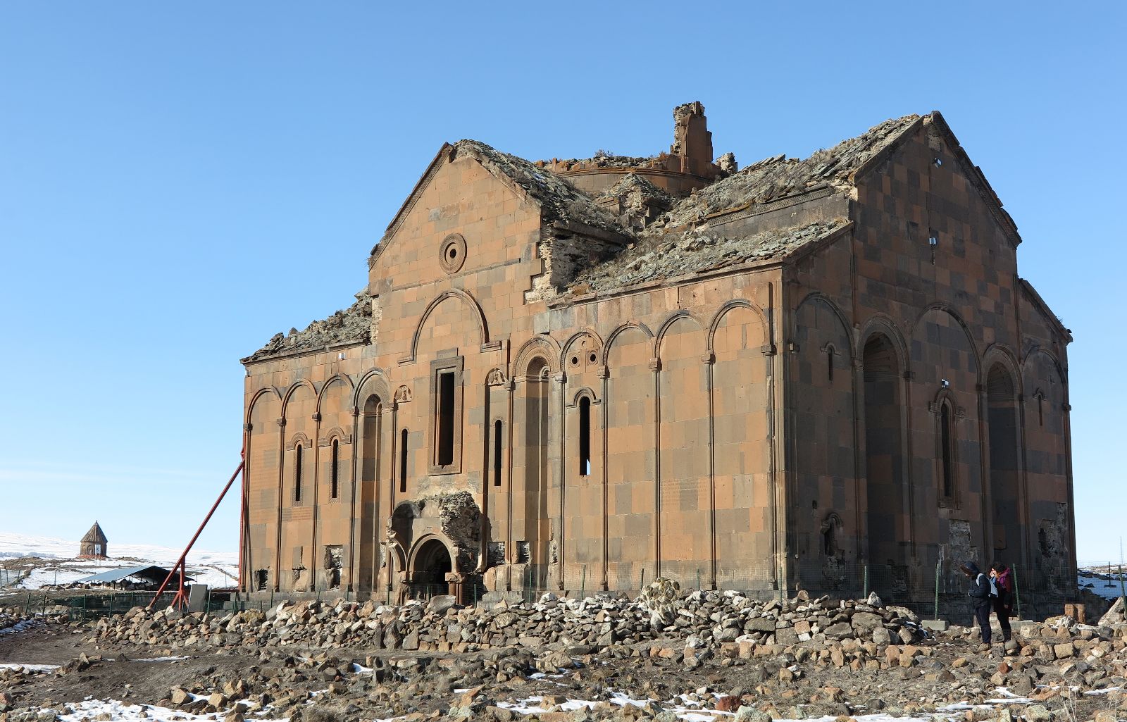 UNESCO Dünya Mirası listesinde bulunan Ani Antik Kenti'ndeki 'Büyük Katedral' restore edilecek