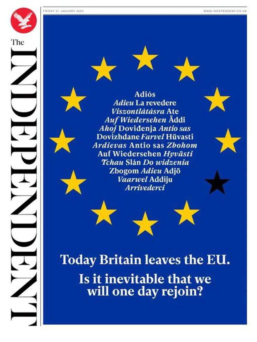 Brexit: AB ile İngiltere bu gece resmen boşanıyor (Gazeteler ayrılıkta anlaşamadı) 7