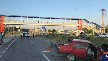 Sivas'ta feci kaza: 2 ölü, 2 ağır yaralı
