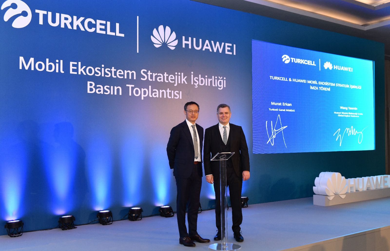 Turkcell ve Huawei, önümüzdeki dönemde 1 Milyon adet Huawei Mobil Servis destekli telefon satmayı hedefliyor