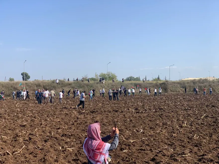 Protestocular İncirlik Hava Üssü'ne girmeye çalıştı 8