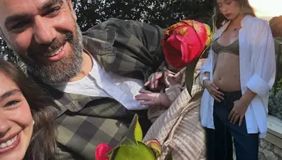 Kısa bir süre önce anne olan Neslihan Atagül'den yeni kare